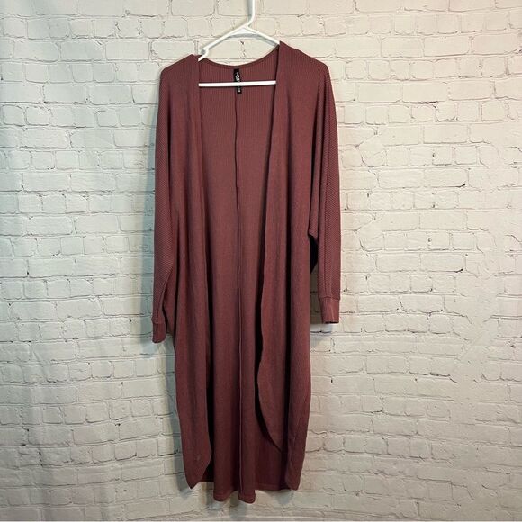 Torrid Sleep Open Front Duster size 0 mauve - Picture 1 of 7